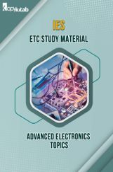IES ETC Study Material Advanced Electronics Topics IES ETC Study Material Advanced Electronics Topics